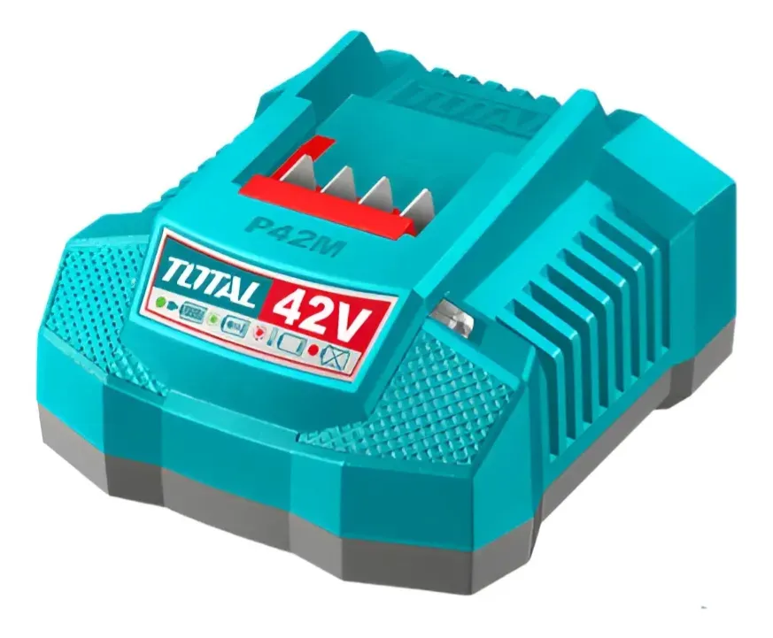 CARGADOR DE BATERIA 42V 2.0 AH INDUSTRIAL TOTAL TFCLI42021-4