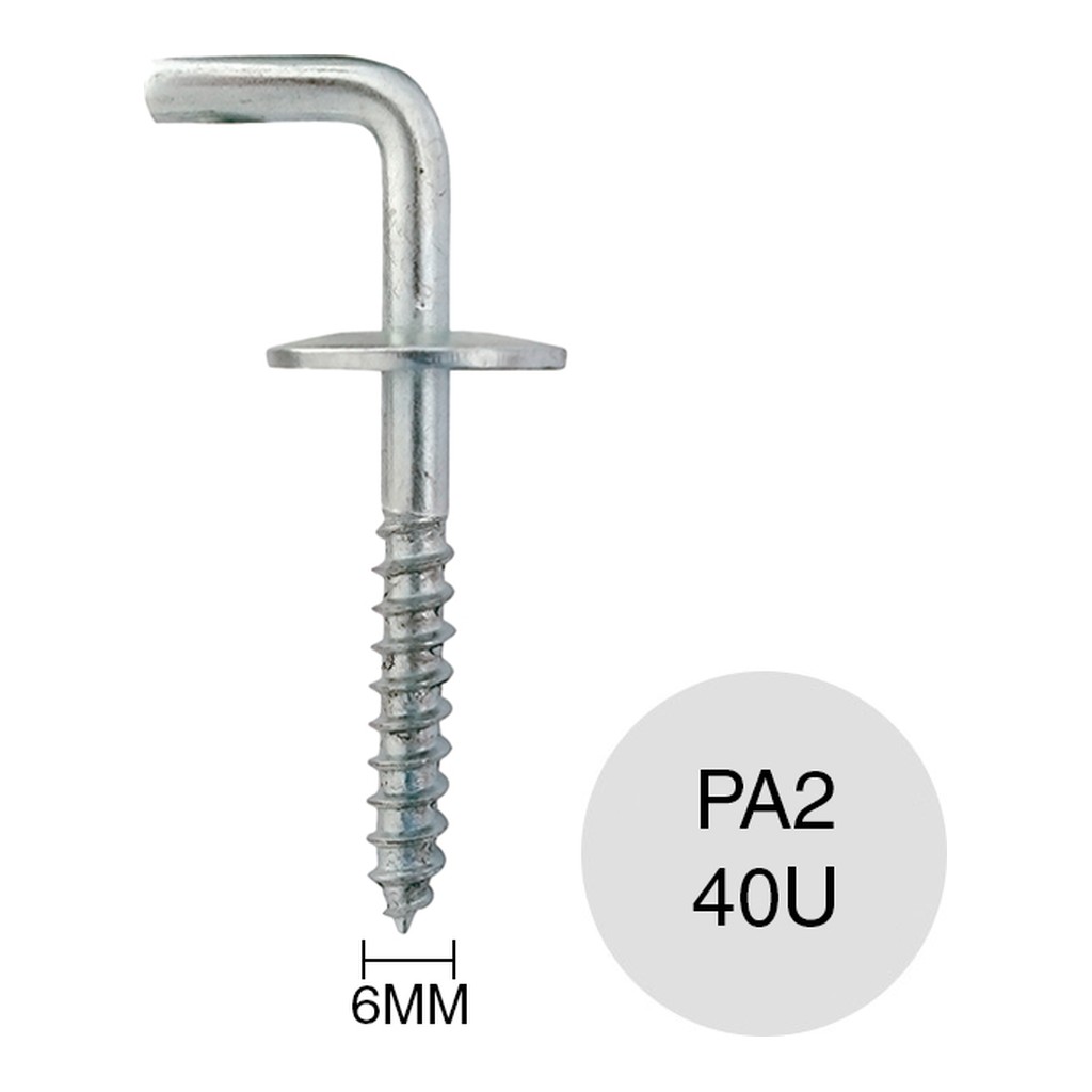 PA 2/6 PITON ZINC C/ARAND MET UNI