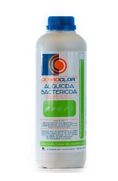 ALGUICIDA CONCENTRADO x 1 Lt "CERROCLOR" *6*