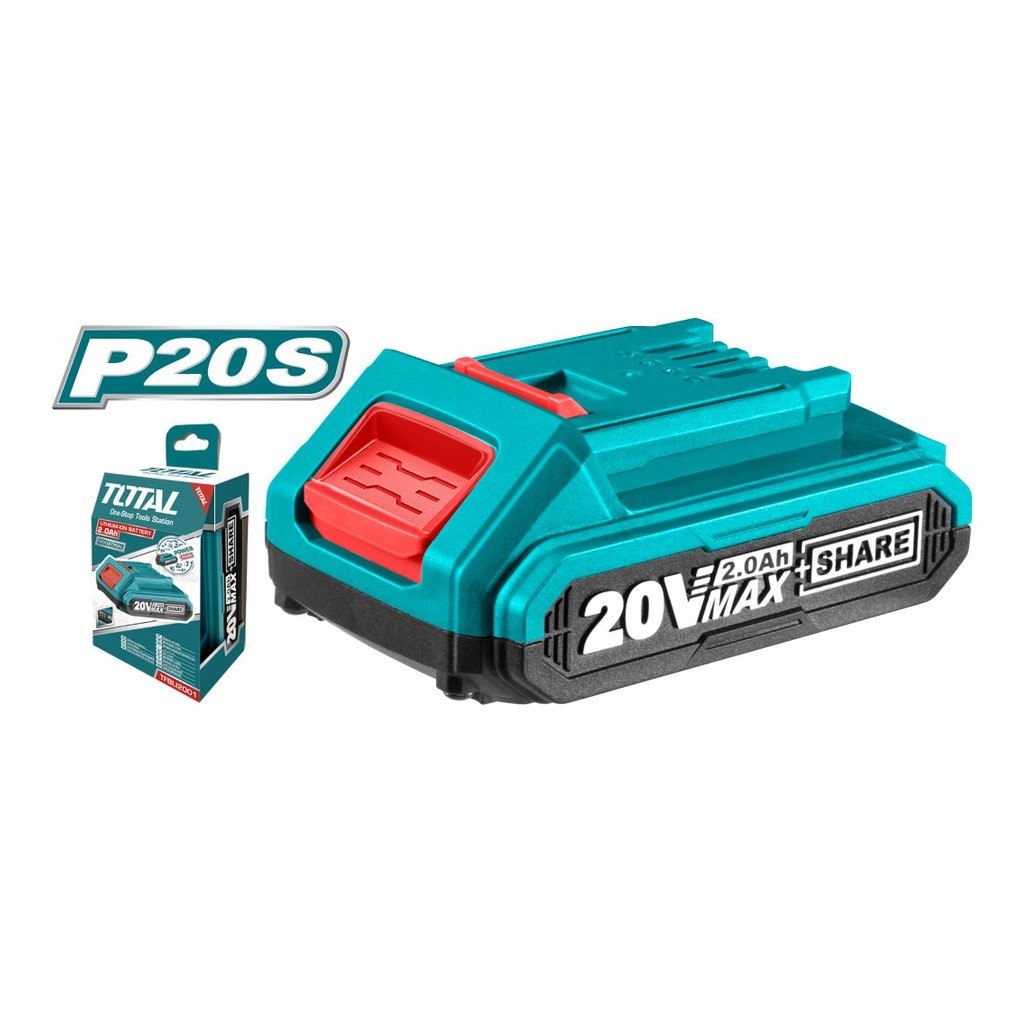 BATERIA 20V 2.0 AH INDUSTRIAL TOTAL TFBLI200116942210229113