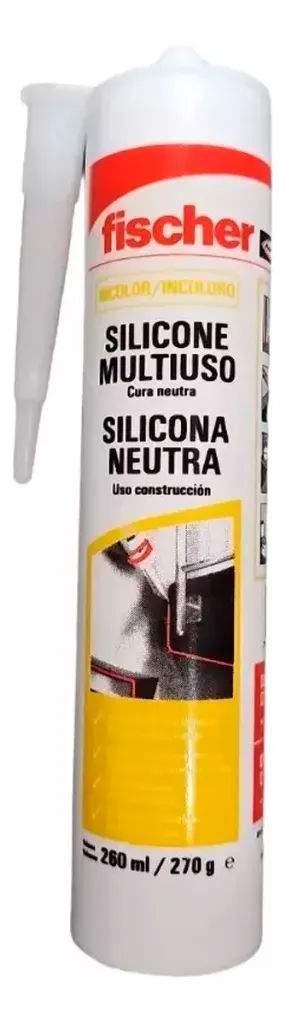 SILICONA NEUTRA TRANSP X 260ML
