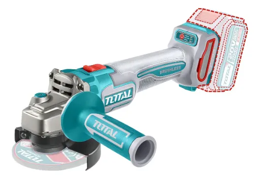 Amoladora angular 20V BL 1000W 115MM industrial Total TAGLI27153