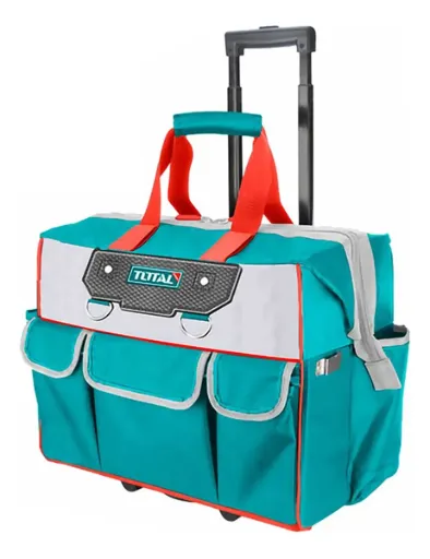 Bolso de tela para herramientas 20" con ruedas industrial Total THRRTB2012