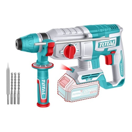 Rotomartillo SDS plus 20V BL 26MM industrial Total TRHLI20268