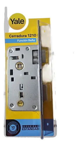 Cerradura embutir 1210 PK bano