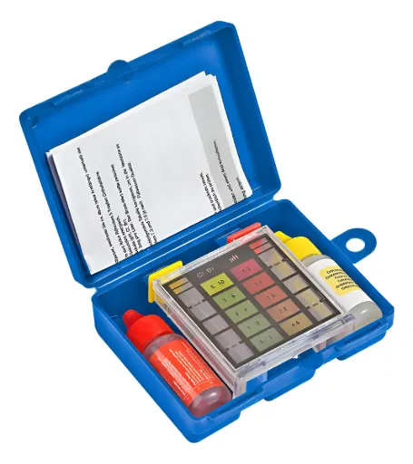 Test kit de pH y cloro para pileta