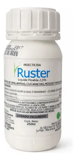 Ruster Insecticida Deltametrina 2,5% SC 250 cc