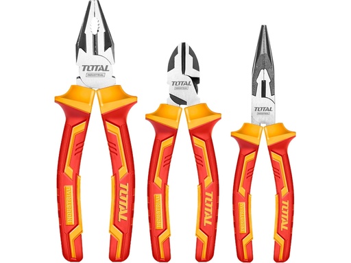 KIT de 3 pinzas alta tension industrial Total THT2K0302