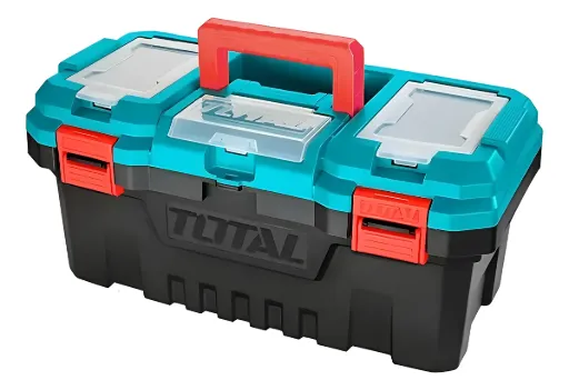 Caja plastica para herramientas 20 con cierre plastico TPBX0201
